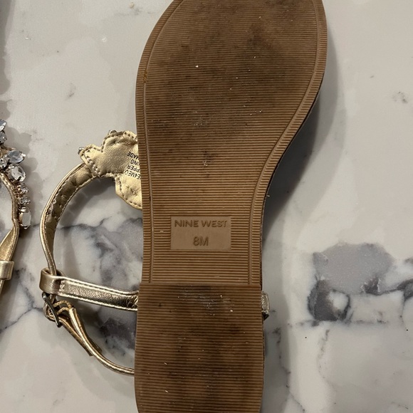 Nine West Bedazzled Sandals - Picture 4 of 4